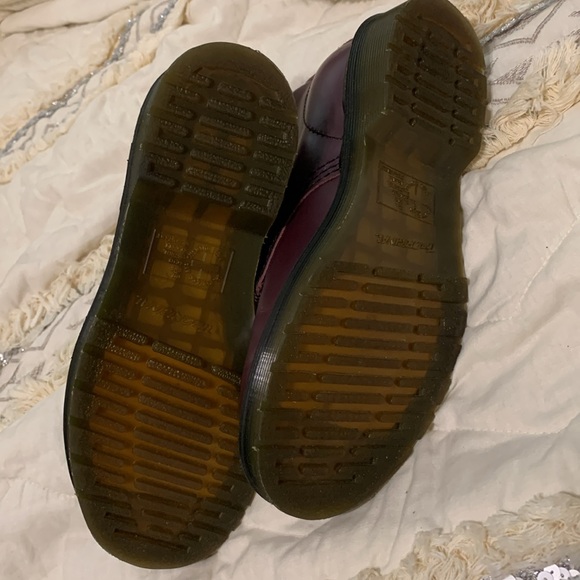 Purple Leather Doc Marten Boots Women’s Size 6 - Picture 12 of 12